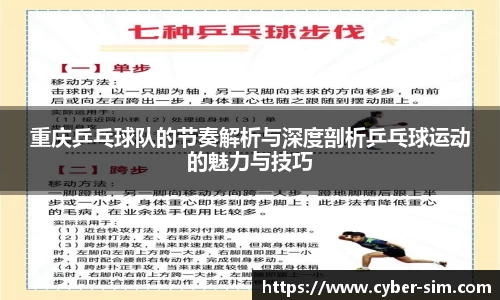 重庆乒乓球队的节奏解析与深度剖析乒乓球运动的魅力与技巧