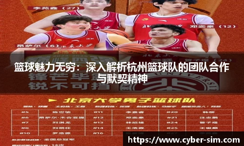 篮球魅力无穷：深入解析杭州篮球队的团队合作与默契精神